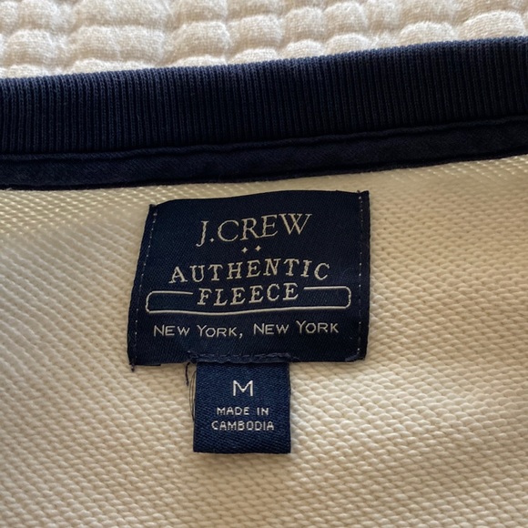 men’s crew neck sweatshirt • j.crew - Picture 2 of 2